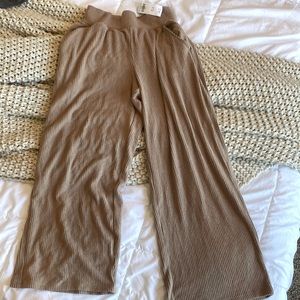 NWT Abercrombie Ribbed Lounge Pants S